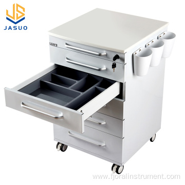 Dental Clinic Stainless Steel 5 drawers Cabinet
